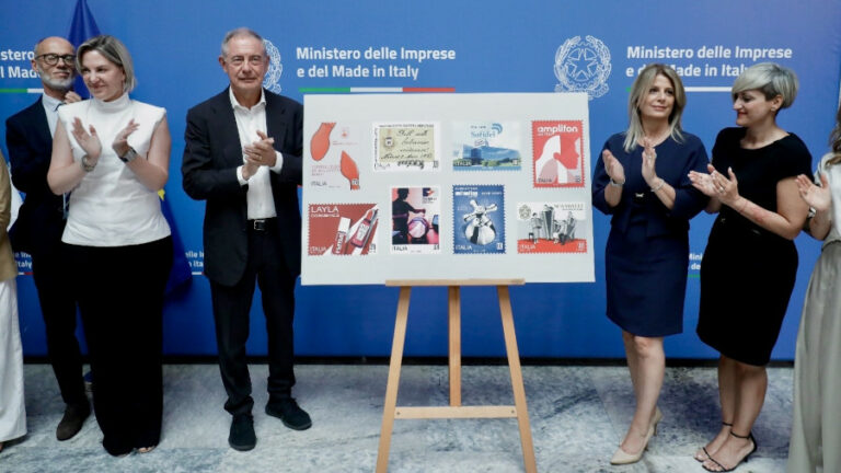 Mimit: presentati francobolli di 8 eccellenze produttive italiane