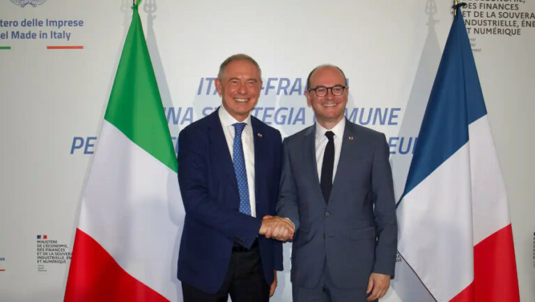 Moda: Urso e Martin, "Italia e Francia insieme a difesa dei nostri comparti strategici"